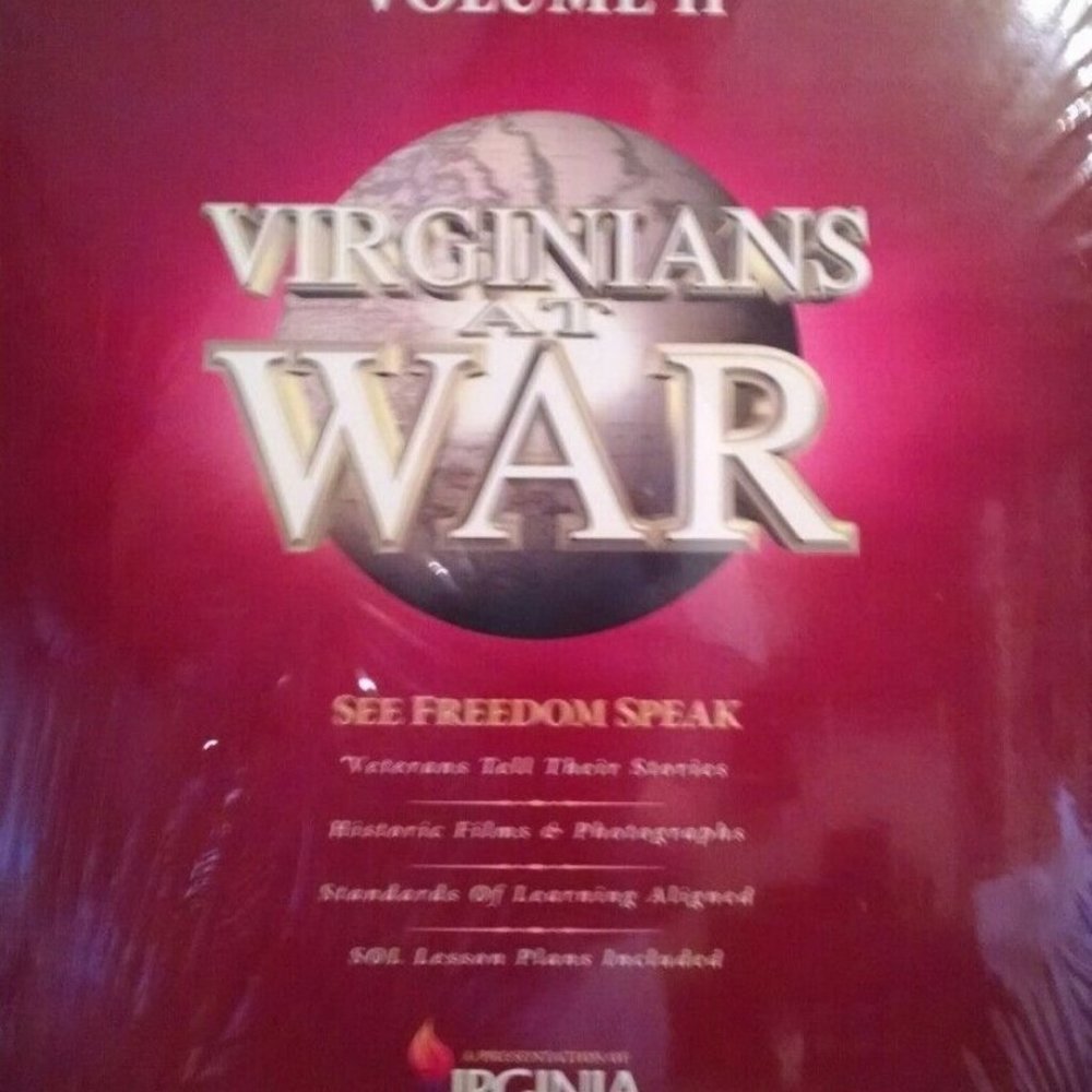 Virginians At War Vol 2 See Freedom Speak World War 2 Korean War Vietnam War DVD